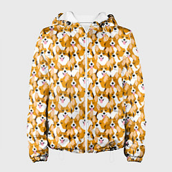 Женская куртка Собаки Корги