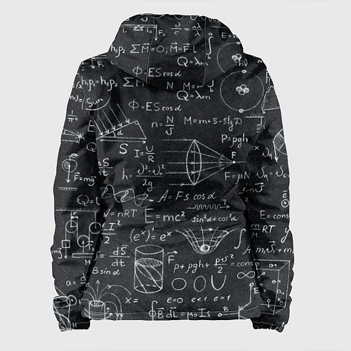 Женская куртка РАЗНЫЕ ФОРМУЛЫ НАУКА / 3D-Белый – фото 2