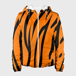 Женская куртка Текстура тиграtiger