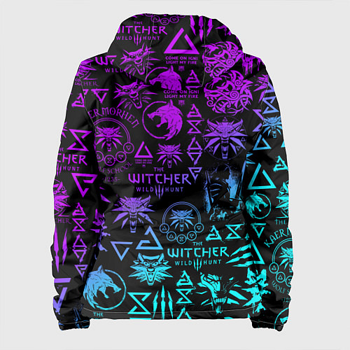 Женская куртка ВЕДЬМАК ЛОГОБОМБИНГ НЕОН / 3D-Белый – фото 2