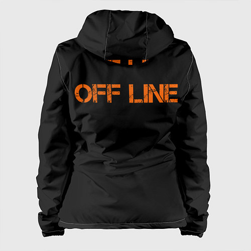 Женская куртка Офлайнoffline / 3D-Белый – фото 2