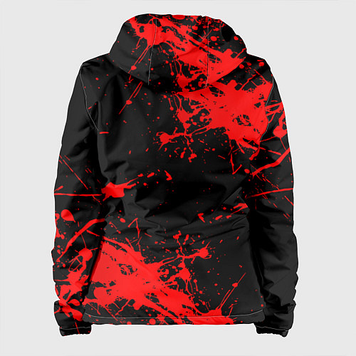 Женская куртка POPPY PLAYTIME ИГРА ПОППИ ПЛЕЙТАЙМ ХАГГИ ВАГГИ / 3D-Белый – фото 2