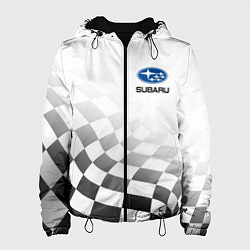 Женская куртка Subaru, Субару Спорт, Финишный флаг