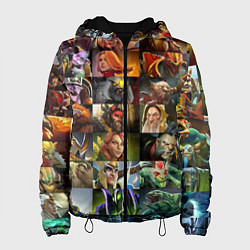 Женская куртка HEROES DOTA 2 ПЕРСОНАЖИ ДОТА 2