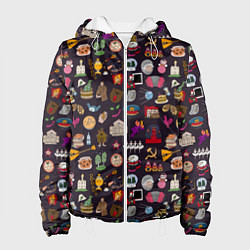 Женская куртка Российская история и русская культура паттерн