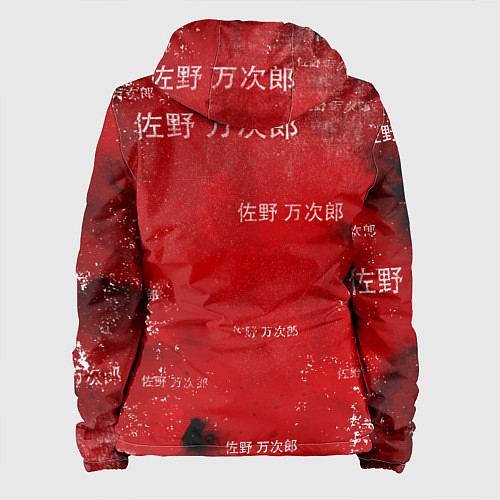 Женская куртка МАЙКИ МАНДЗИРО ТОСВА RED / 3D-Белый – фото 2