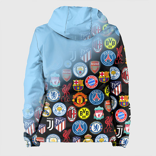 Женская куртка МАНЧЕСТЕР СИТИ MANCHESTER CITY / 3D-Белый – фото 2