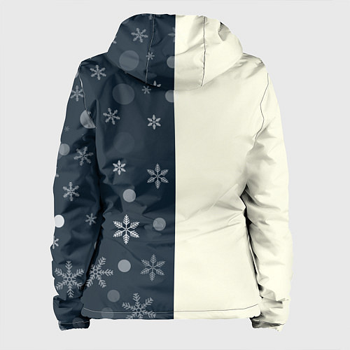 Женская куртка Привет Дед Мороз / 3D-Белый – фото 2