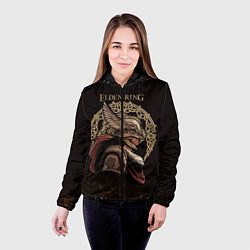 Куртка с капюшоном женская Malenia Blade of Miquella, цвет: 3D-черный — фото 2