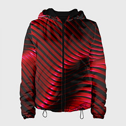 Женская куртка Волны красного металла