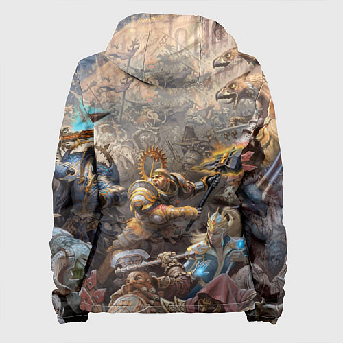 Женская куртка Битва Рыцарского ордена Империи / 3D-Белый – фото 2