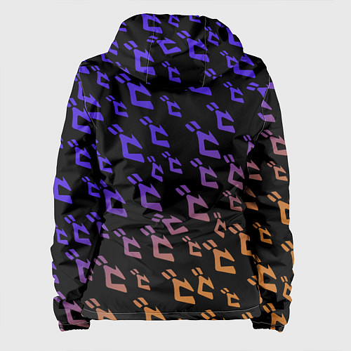 Женская куртка JOJOS BIZARRE ADVENTURE PATTERN / 3D-Белый – фото 2