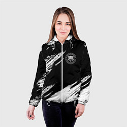 Куртка с капюшоном женская КАЭР МОРХЕН KAER MORHEN, цвет: 3D-белый — фото 2