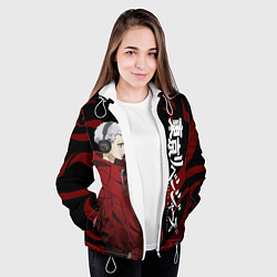 Куртка с капюшоном женская ТАКАШИ МИЦУЯ ТОСВА, цвет: 3D-белый — фото 2