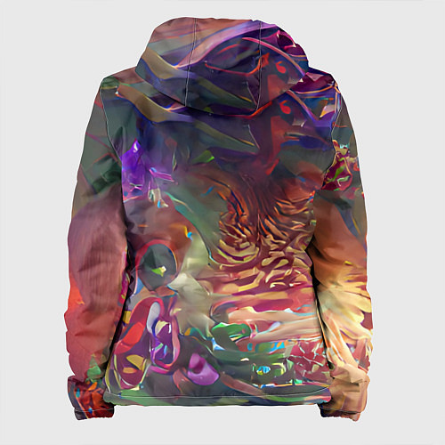 Женская куртка Рождественские тайны / 3D-Белый – фото 2