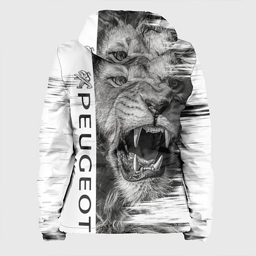 Женская куртка Peugeotlion / 3D-Белый – фото 2