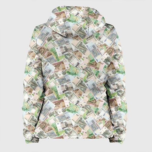 Женская куртка Деньги РФ Рубли / 3D-Черный – фото 2