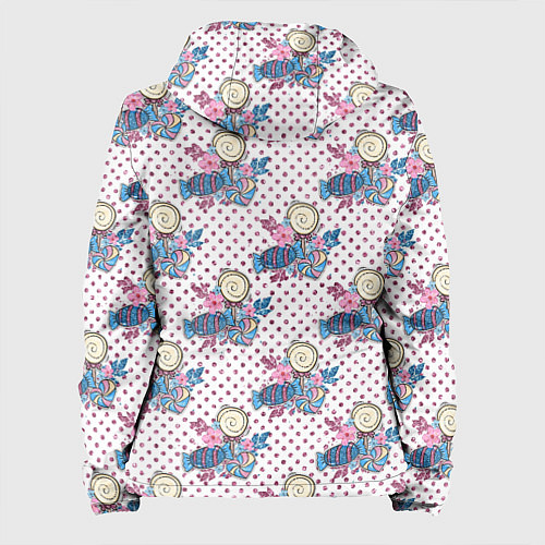 Женская куртка Конфеты и леденцы сладости / 3D-Белый – фото 2