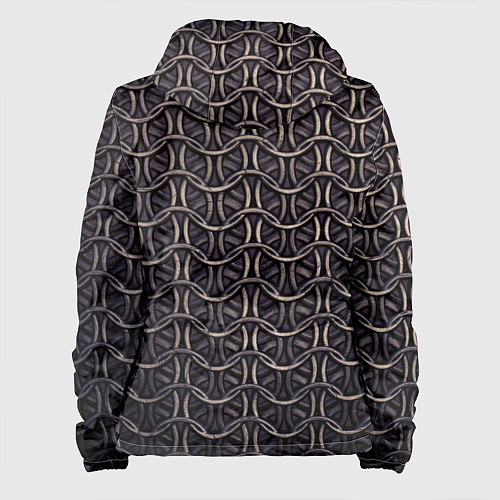 Женская куртка Кольчуга железная средневековая / 3D-Белый – фото 2