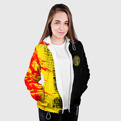 Куртка с капюшоном женская Кобра Кай Cobra Kai, цвет: 3D-белый — фото 2