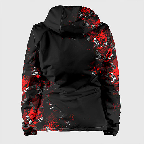 Женская куртка SAMURAI CYBERPUNK 2077 LOGO / 3D-Белый – фото 2