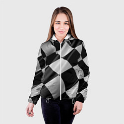 Куртка с капюшоном женская Финишfinish, цвет: 3D-белый — фото 2