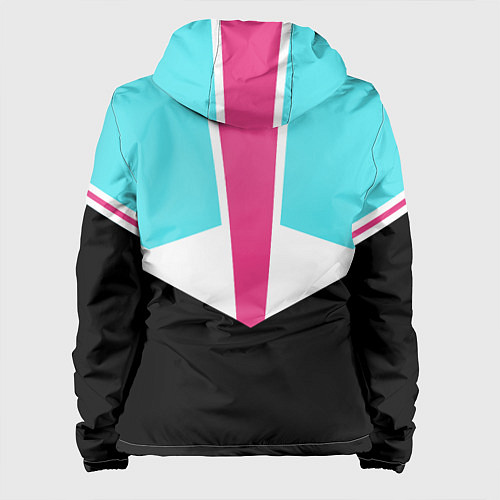 Женская куртка Ретро 90-х / 3D-Черный – фото 2