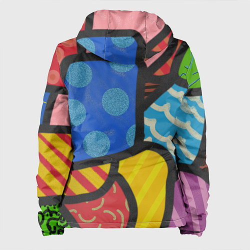 Женская куртка В стиле ромеро бритто / 3D-Белый – фото 2