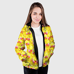 Куртка с капюшоном женская УТОЧКА ЛАЛАФАНФАН - УТЯ, цвет: 3D-черный — фото 2