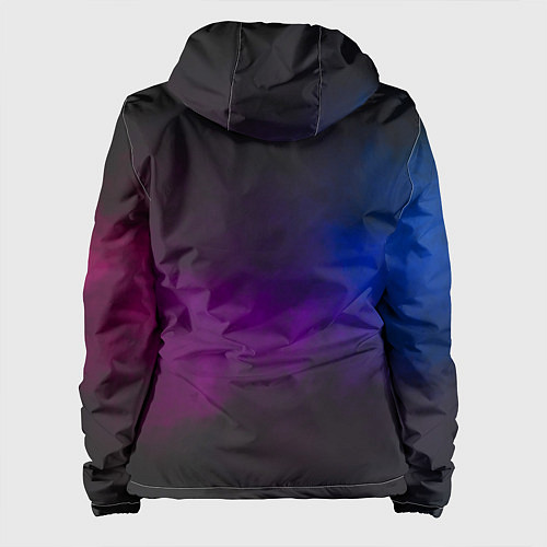 Женская куртка Toyota - неоновый дым / 3D-Белый – фото 2