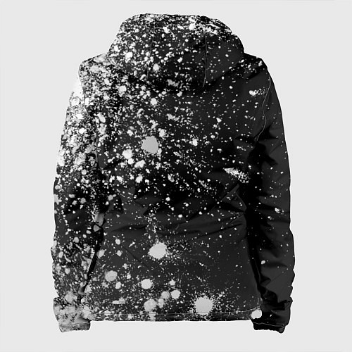 Женская куртка ФОРЗА ХОРАЙЗЕН Арт Вертикально / 3D-Черный – фото 2