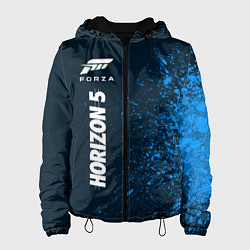 Куртка с капюшоном женская ФОРЗА ХОРАЗЙЕН 5 Краски По вертикали, цвет: 3D-черный