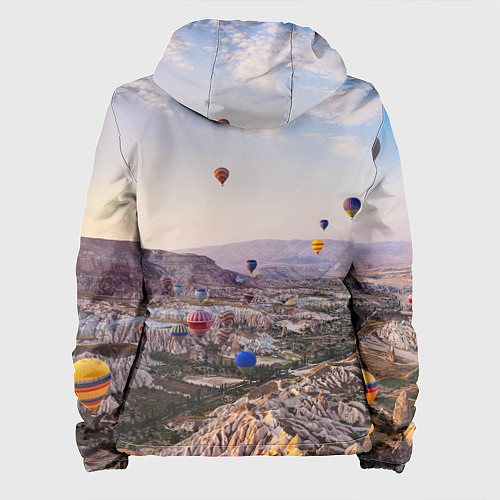 Женская куртка Воздушные Шары! / 3D-Белый – фото 2