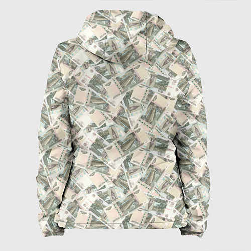 Женская куртка Банкноты 10 рублей / 3D-Черный – фото 2