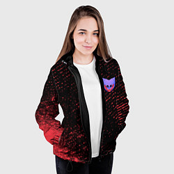 Куртка с капюшоном женская ХАГИ ВАГИ Краски, цвет: 3D-черный — фото 2