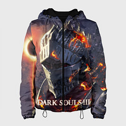 Куртка с капюшоном женская DARK SOULS III Рыцарь Солнца Дарк Соулс, цвет: 3D-черный
