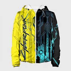 Женская куртка CYBERPUNK 2077 Логотип