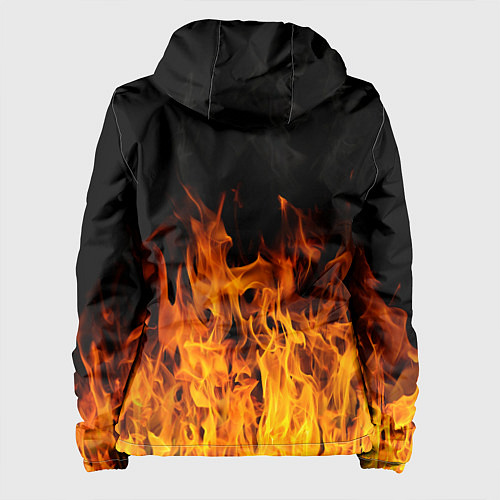 Женская куртка Lamborghini пламя огня / 3D-Черный – фото 2