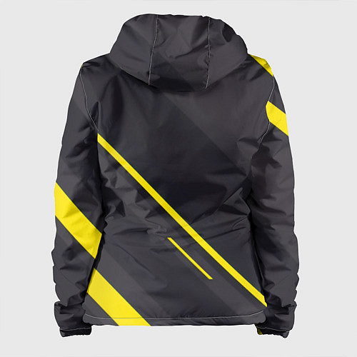 Женская куртка Lamborghini - Sport Geometry / 3D-Белый – фото 2