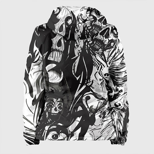 Женская куртка Terrifying chaos / 3D-Белый – фото 2