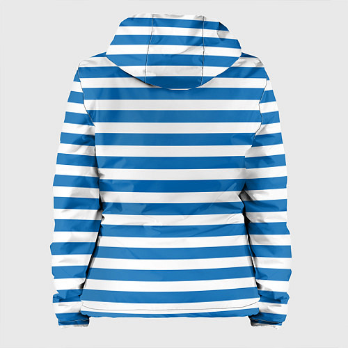 Женская куртка ТЕЛЬНЯШКА ВДВ В ПОЛОСКУ / 3D-Белый – фото 2