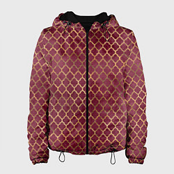 Женская куртка Gold & Red pattern
