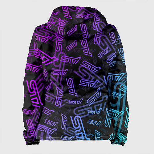 Женская куртка STI NEON PATTERN / 3D-Черный – фото 2