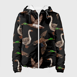 Женская куртка Утки паттерн