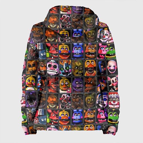 Женская куртка Ultimate Custom Night FNAF / 3D-Белый – фото 2