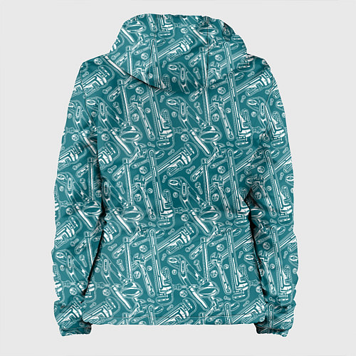 Женская куртка Инструменты Сантехника / 3D-Черный – фото 2