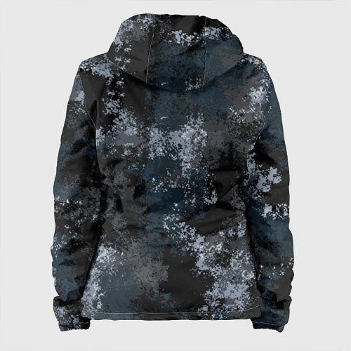 Женская куртка Камуфляж ночной Ниндзя / 3D-Белый – фото 2