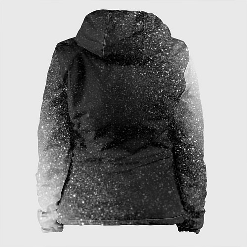 Женская куртка МАНЧЕСТЕР ЮНАЙТЕД Шум По вертикали / 3D-Черный – фото 2