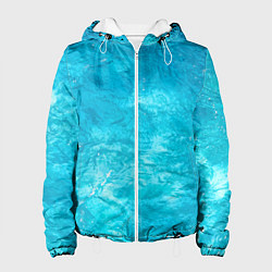 Женская куртка Голубой океан Голубая вода