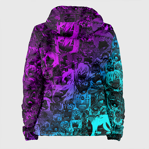 Женская куртка AHEGAO NEON GIRL НЕОНОВЫЙ АХЕГАО / 3D-Белый – фото 2